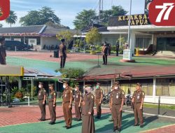 Apel Pagi Kejaksaan Tinggi Papua Barat 12 September 2022