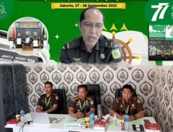 Rapat Kerja Teknis (Rakernis) Bidang Tindak Pidana Militer Kejaksaan Republik Indonesia Tahun 2022