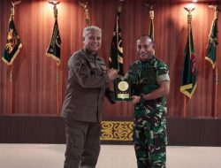 Silaturahmi JAM PIDMIL dengan Pangdam XVIII Kasuari