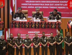 Validasi Data dan Eksaminasi Khusus terkait perkara Narkotika pada bidang Tindak Pidana Umum di Kejaksaan Tinggi Papua Barat