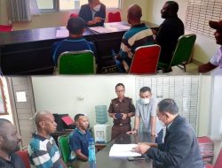 Tahap II atau Penyerahan Tersangka dan barang bukti perkara dugaan tindak pidana makar dari Penyidik Kepolisian Daerah Papua Barat