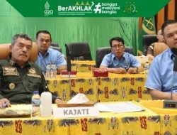 Kajati Papua Barat beserta Asdatun menghadiri Hari Ulang Tahun Jaksa Agung Muda Perdata dan Tata Usaha Negara secara virtual