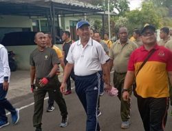 Kajati Papua Barat diwakili Koordinator Intelijen mengikuti Olahraga bersama TNI, POLRI, dan FORKOPIMDA Wilayah Papua Barat