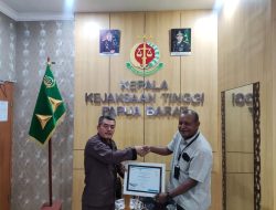 Kajati Papua Barat beserta Asdatun menerima kunjungan audiensi pimpinan dan jajaran PT. PLN Persero UP3 Manokwari dan UP3 Sorong