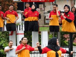 Senam Pagi Pegawai Kejaksaan Tinggi Papua Barat