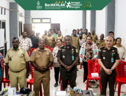 Kejaksaan Tinggi Papua Barat bidang Intelijen menyelenggarakan kegiatan Penerangan Hukum Program Pembinaan Masyarakat Taat Hukum (Binmatkum) terhadap Aparat Kelurahan/Kampung se Distrik Manokwari Barat.