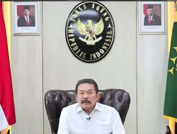 Kunjungan Kerja Jaksa Agung RI Virtual dalam rangka menyambut Hari Raya Idul Fitri 1444 H di lingkungan Kejaksaan RI.