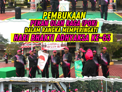 Kejaksaan Tinggi (Kejati) Papua Barat (PB) menggelar pekan olahraga (POR) sebagai rangkaian menyambut Hari Bhakti Adhyaksa (HBA) ke-63 Tahun 2023