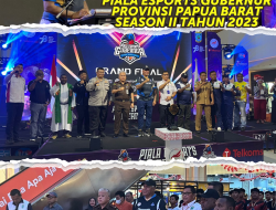 Penjabat Gubernur Papua Barat membuka gelaran Piala E-Sports Gubernur Papua Barat season 2