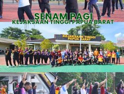 Senam Pagi Kejaksaan Tinggi Papua Barat 13/10/2023.