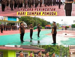 Kejati Papua Barat laksanakan Upacara dalam rangka memperingati Hari Sumpah Pemuda Ke-95 yang bertemakan “Bersama Majukan Indonesia”.