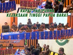 Rapat Paripurna Kejaksaan Tinggi Papua Barat