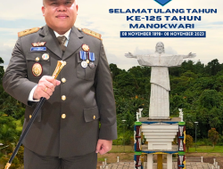 Kajati Papua Barat : Selamat HUT Manokwari Ke-125 Tahun
