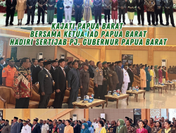 Kajati Papua Barat dan Ketua IAD Papua Barat Hadiri Sertijab PJ. Gubernur Papua Barat