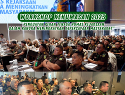 Kepala Seksi Penerangan Hukum Kejati Pabar dan Tim mengikuti Workshop Kehumasan yang Diselenggarakan Puspenkum Kejagung