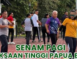 Senam Pagi Kejaksaan Tinggi Papua Barat 08/12/2023.