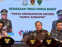 Kajati Papua Barat diwakili Asisten Tindak Pidana Khusus dan Asisten Intelijen menjadi Narasumber dalam Peringatan HAKORDIA 2023.
