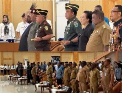 Kajati Papua Barat hadiri kegiatan penyerahan Daftar Isian Pelaksanaan Anggaran (DIPA) dan Buku Alokasi Transfer Ke Daerah (TKD) Tahun Anggaran 2024..