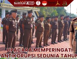 Kejaksaan Tinggi Papua Barat laksanakan Upacara Peringatan Hari Anti Korupsi se Dunia Tahun 2023