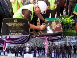 Groundbreaking/Peletakan Batu Pertama Pembangunan Gedung Utama Kantor Kejaksaan Tinggi Papua Barat Tahun Anggaran 2023-2024