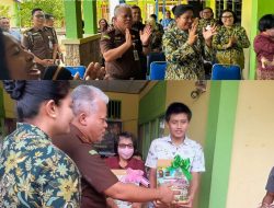 Kajati Papua Barat bersama Ketua IAD Wilayah Papua Barat melakukan Kunjungan Kasih dan Membagikan Sembako dalam Rangka Hari Natal 2023 dan Tahun Baru 2024