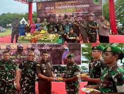 Kajati diwakili Wakajati Papua Barat menghadiri Syukuran Peringatan HUT Ke-7 Kodam XVIII/ Kasuari Tahun 2023 bertempat di lapangan Makodam XVIII/Kasuari