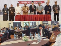 Kajati Papua Barat diwakili Asisten Tindak Pidana Umum menghadiri Peringatan Hari Ulang Tahun Pengadilan Tinggi Papua Barat yang Ke-1 Tahun