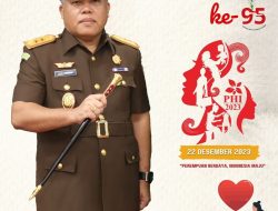 Kepala Kejaksaan Tinggi Papua Barat, Dr. Harli Siregar, S.H., M.Hum beserta seluruh pegawai mengucapkan Selamat Hari Ibu ke – 95 Tahun 22 Desember 2023 “Perempuan Berdaya, Indonesia Maju”