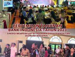 Aswas Kejati Papua Barat Hadiri kegiatan Pertemuan Tahunan Bank Indonesia Tahun 2023 dengan Tema Sinergi Memperkuat Ketahanan dan Kebangkitan Ekonomi Nasional.