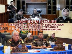 JAM-PIDUM Setujui Restorative Justice Tersangka Lamek Sauyai pada Kejari Sorong