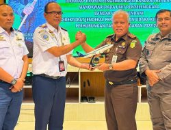 Rapat Exit Meeting terkait Pengamanan Pembangunan Strategis Proyek Pengembangan Bandara Rendani Manokwari pada Unit Penyelenggara Bandar Udara Rendani Direktorat Jenderal Perhubungan Udara Kementerian Perhubungan Tahun Anggaran 2022 – 2023.