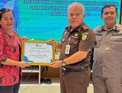 Rapat Exit Meeting terkait Pengamanan Pembangunan Strategis Daerah terhadap Pembangunan Gedung Rumah Sakit Umum Daerah (RSUD) Tahap X Provinsi Papua Barat Tahun Anggaran 2023.