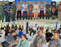 Kajati Papua Barat Hadiri Acara Syukuran dalam rangka Penyelesaian Pekerjaan Pengembangan Bandara Rendani Manokwari Tahun Anggaran 2022 – 2023.