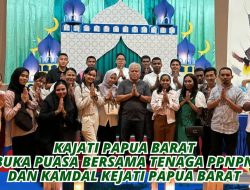 Kajati Papua Barat melaksanakan Buka Puasa Bersama (BukBer) bersama Pegawai PPNPN dan Kamdal (Keamanan Dalam) Kejaksaan Tinggi Papua Barat