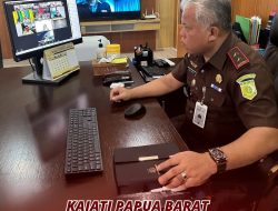Kajati Papua Barat mengikuti Rapat Koordinasi Pengendalian Inflasi Tahun 2024 secara Virtual