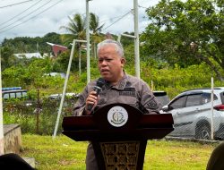 Kajati Papua Barat dan Ketua IAD Wilayah Papua Barat meresmikan Posyandu Kobe Oser Holong Ni Roha Binaan IAD Wilayah Papua Barat bertempat di Kampung Susweni, Distrik Manokwari Timur