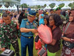 Aspidmil Kejati Papua Barat hadiri Bazar Menyambut Hari Raya Idul Fitri 1445 H Tahun 2024