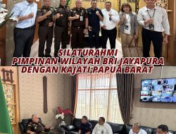 kunjungan silaturahmi Pimpinan BRI Wilayah Jayapura