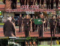 Apel Pagi Kejaksaan Tinggi Papua Barat (27/05/2024).