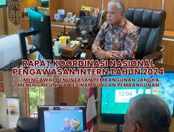 Kajati Papua Barat mengikuti Rapat Koordinasi Nasional Pengawasan Intern Tahun 2024