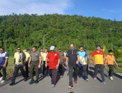 Wakajati Papua Barat Menghadiri Olahraga Bersama Dalam Rangka Hari Bhayangkara Ke-78