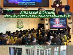 Kegiatan “Siraman Rohani Kejaksaan Tinggi Papua Barat”