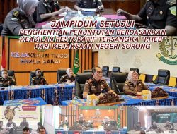 Wakajati Papua Barat beserta jajaran Bidang Pidana Umum Mengikuti Vicon Pengarahan dari Jaksa Agung Muda Pidana Umum (JAMPIDUM) Dr. Asep Nana Mulyana