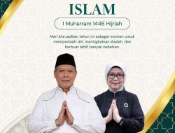 Kajati Papua Barat Beserta Jajaran Mengucapkan:”Selamat Memperingati Tahun baru Islam 1446 Hijriah”