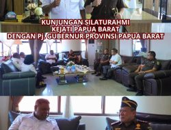 Kunjungan Silaturahmi Kajati Papua Barat dengan Pj. Gubernur Papua Barat