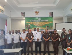 Tim Penerangan Hukum Kejaksaan Tinggi Papua Barat Melakukan Penyuluhan Hukum Pada Dinas Kelautan dan Perikanan