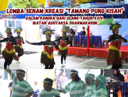 Lomba Senam Kreasi Antar Bidang Kejaksaan Tinggi Papua Barat dan Kejaksaan Negeri Manokwari Dalam Rangka HBA Ke- 64 dan HUT XXIV IAD Tahun 2024