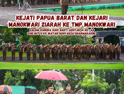Kejati Papua Barat Bersama Kejari Manokwari Ziarah Ke- TMP Manokwari
