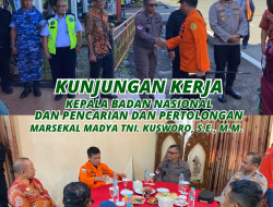 Asisten Intelijen Kejaksaan Tinggi Papua Barat Menghadiri Acara Penyambutan dan Kunjungan Kerja Kepala Badan Naisonal Pencarian dan Pertolongan (Kabasarnas)