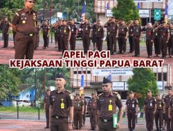Apel Pagi Kejaksaan Tinggi Papua Barat (29/07/2024)